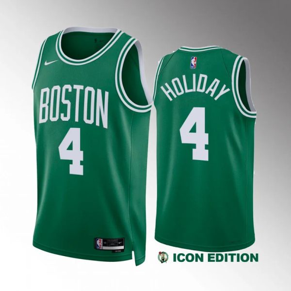 Maillot unisexe Boston Celtics Jrue Holiday Nike Swingman vert - Édition Icon - Boutique officielle de maillots NBA