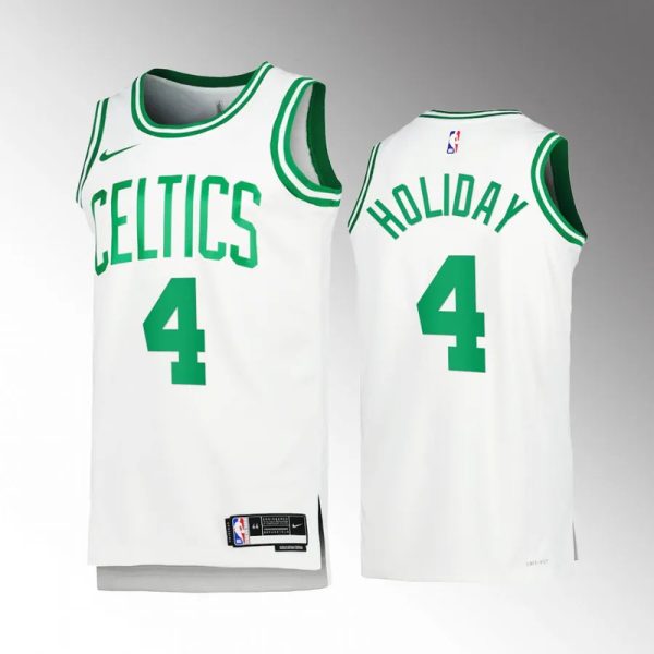 Maillot unisexe Boston Celtics Jrue Holiday Nike Swingman blanc - Édition Association - Boutique officielle de maillots NBA