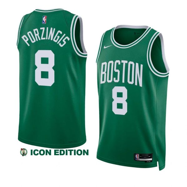 Maillot unisexe Boston Celtics Kristaps Porzingis Nike Swingman vert - Édition Icon - Boutique officielle de maillots NBA
