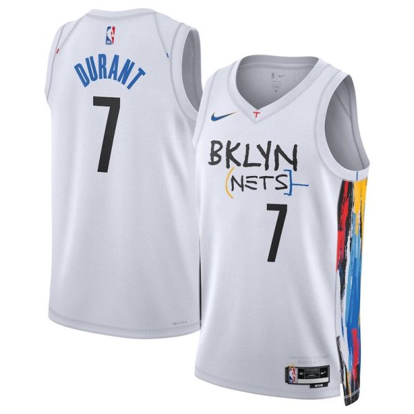 Maillot Nike Swingman unisexe Brooklyn Nets Kevin Durant Nike blanc - City Edition - Boutique officielle de maillots NBA