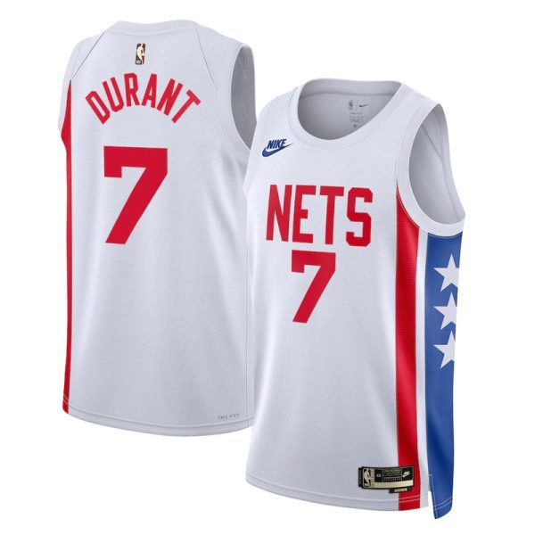 Maillot Nike Swingman unisexe Brooklyn Nets Kevin Durant Nike blanc - Édition classique - Boutique officielle de maillots NBA