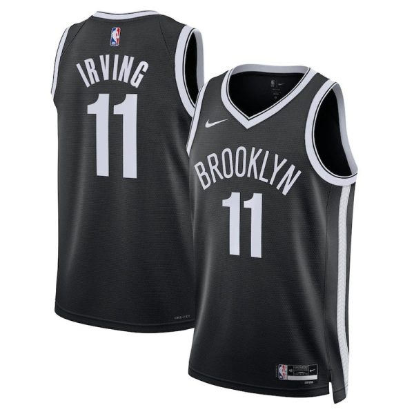 Maillot Nike Swingman noir unisexe Brooklyn Nets Kyrie Irving - Édition Icon - Boutique officielle de maillots NBA
