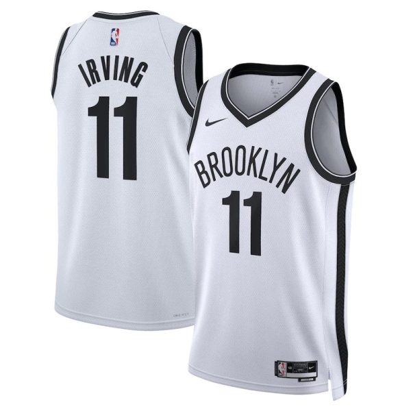 Maillot unisexe Nike Swingman Brooklyn Nets Kyrie Irving blanc Swingman - Édition Association - Boutique officielle de maillots NBA