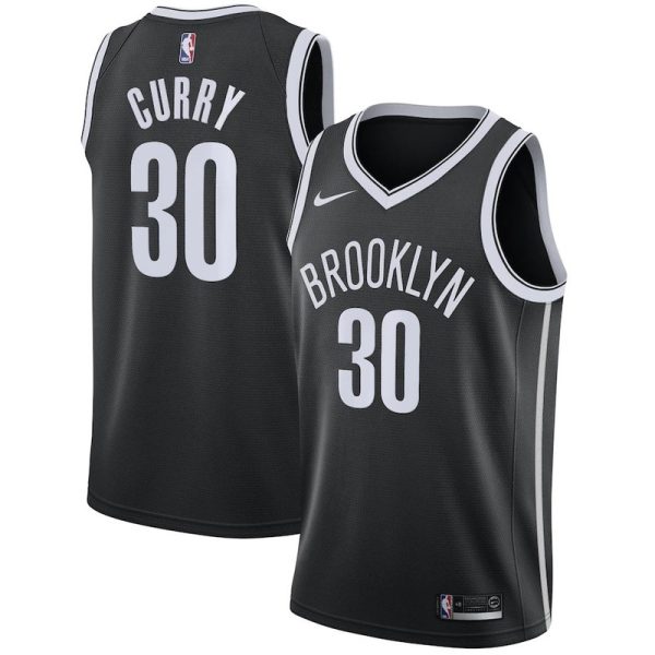 Maillot Nike Swingman noir unisexe Brooklyn Nets Seth Curry - Édition Icon - Boutique officielle de maillots NBA