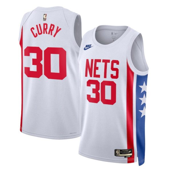 Maillot Nike Swingman unisexe Brooklyn Nets Seth Curry blanc Swingman - Édition classique - Boutique officielle de maillots NBA