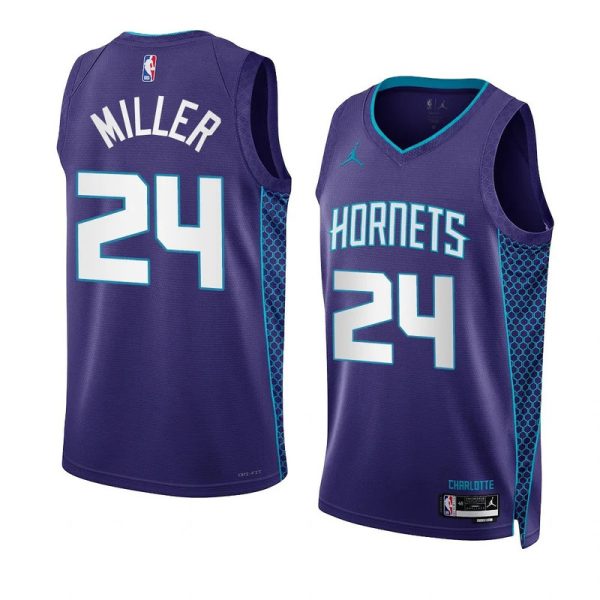 Maillot unisexe Charlotte Hornets Brandon Miller Jordan Brand Teal Swingman - Édition Statement - Boutique officielle de maillots NBA