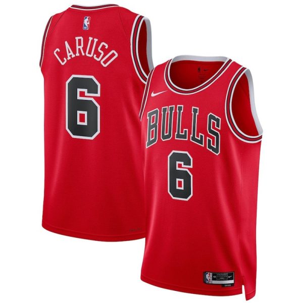 Maillot unisexe Chicago Bulls Alex Caruso Nike Swingman rouge - Édition Icon - Boutique officielle de maillots NBA