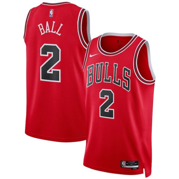 Maillot unisexe Chicago Bulls Lonzo Ball Nike Swingman rouge - Édition Icon - Boutique officielle de maillots NBA