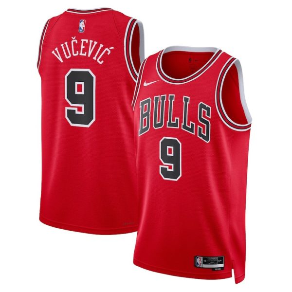 Maillot unisexe Chicago Bulls Nikola Vucevic Nike Swingman rouge - Édition Icon - Boutique officielle de maillots NBA