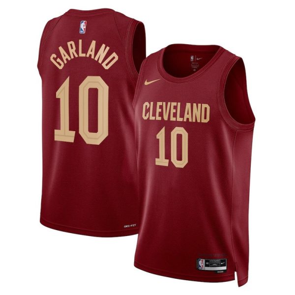 Maillot unisexe Cleveland Cavaliers Darius Garland Nike Wine Swingman - Édition Icon - Boutique officielle de maillots NBA