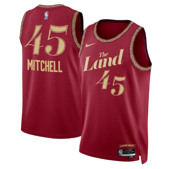 Maillot unisexe Cleveland Cavaliers Donovan Mitchell Nike Wine 2023-24 Swingman - City Edition - Boutique officielle de maillots NBA