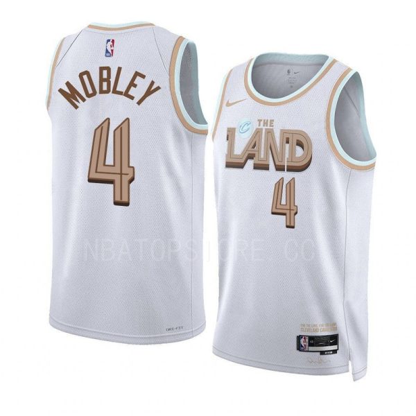 Maillot unisexe Cleveland Cavaliers Evan Mobley Nike blanc 2022-23 Swingman - City Edition - Boutique officielle de maillots NBA