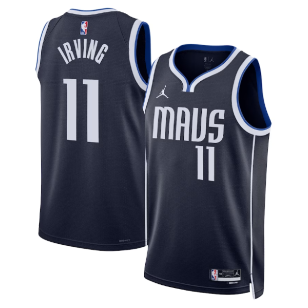 Maillot unisexe Dallas Mavericks Kyrie Irving Jordan noir Swingman - Édition Statement - Boutique officielle de maillots NBA