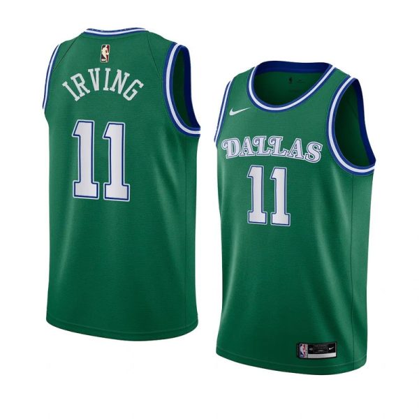 Maillot unisexe Dallas Mavericks Kyrie Irving Nike vert Swingman - Édition classique - Boutique officielle de maillots NBA