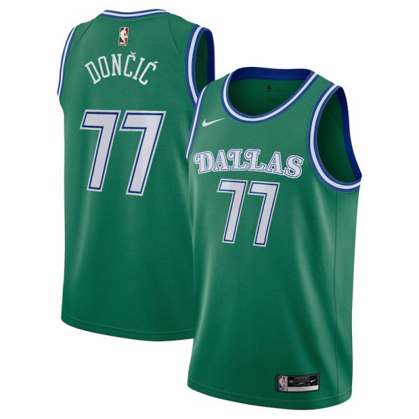 Maillot unisexe Dallas Mavericks Luka Doncic Nike Swingman vert - Édition classique - Boutique officielle de maillots NBA
