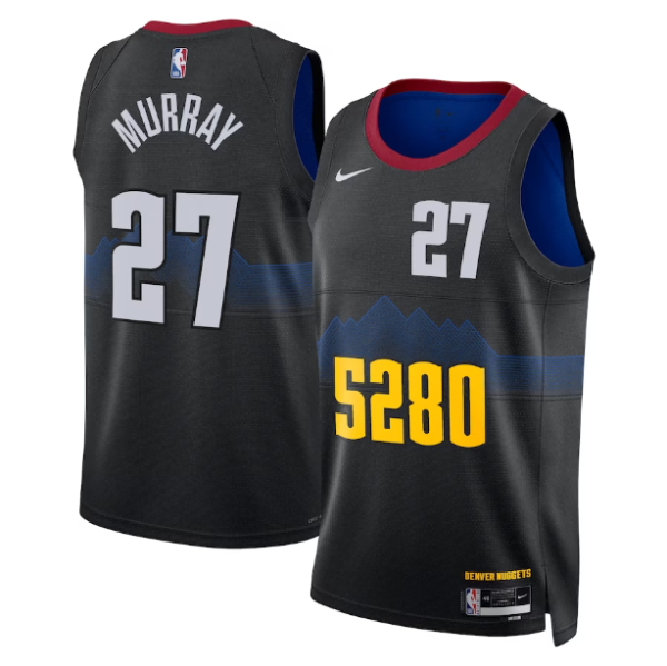 Maillot unisexe Denver Nuggets Jamal Murray Nike noir 2023-24 Swingman - City Edition - Boutique officielle de maillots NBA