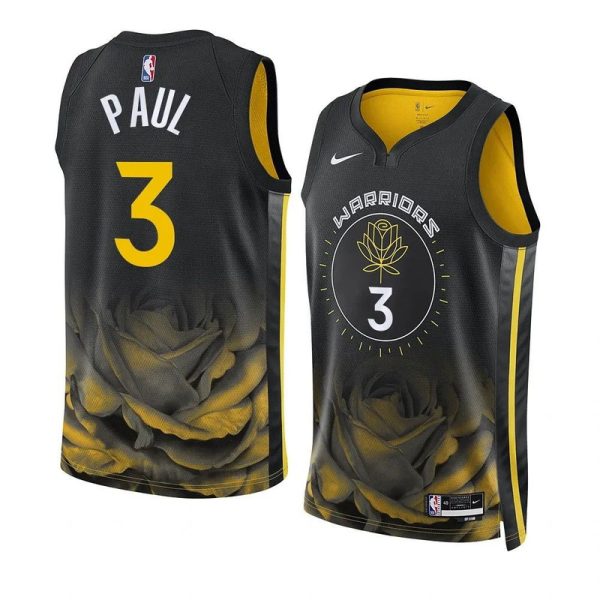 Maillot unisexe Golden State Warriors Chris Paul Nike Swingman noir - City Edition - Boutique officielle de maillots NBA