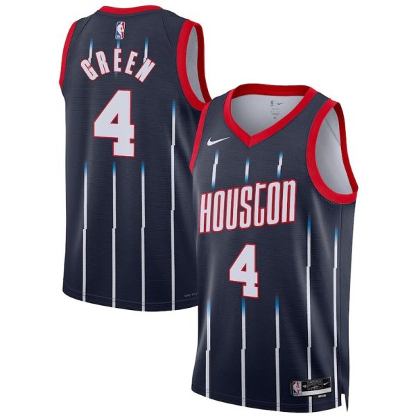 Maillot unisexe Houston Rockets Jalen Green Nike Navy 2022-23 Swingman - City Edition - Boutique officielle de maillots NBA