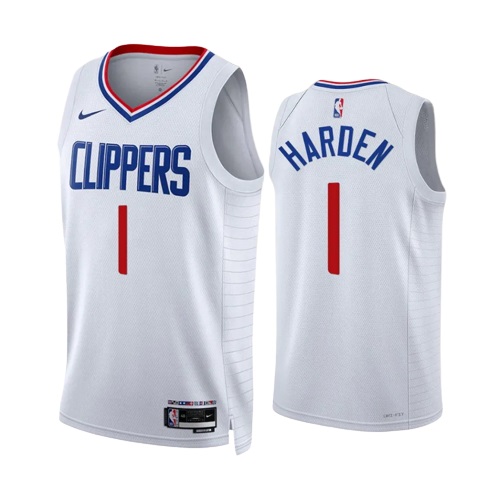 Maillot unisexe LA Clippers James Harden Nike Swingman blanc - Édition Association - Boutique officielle de maillots NBA