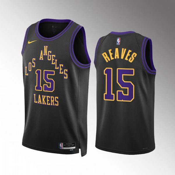 Maillot unisexe Los Angeles Lakers Austin Reaves Nike Swingman noir - City Edition - Boutique officielle de maillots NBA