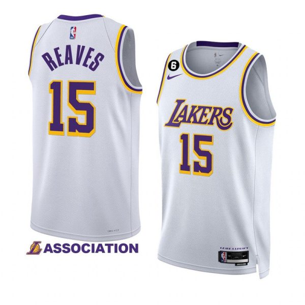 Maillot unisexe Los Angeles Lakers Austin Reaves Nike Swingman blanc - Édition Association - Boutique officielle de maillots NBA