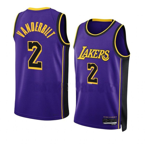Maillot unisexe Los Angeles Lakers Jarred Vanderbilt Nike Purple Swingman - Édition Statement - Boutique officielle de maillots NBA