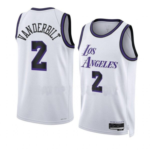 Maillot unisexe Los Angeles Lakers Jarred Vanderbilt Nike Swingman blanc - City Edition - Boutique officielle de maillots NBA