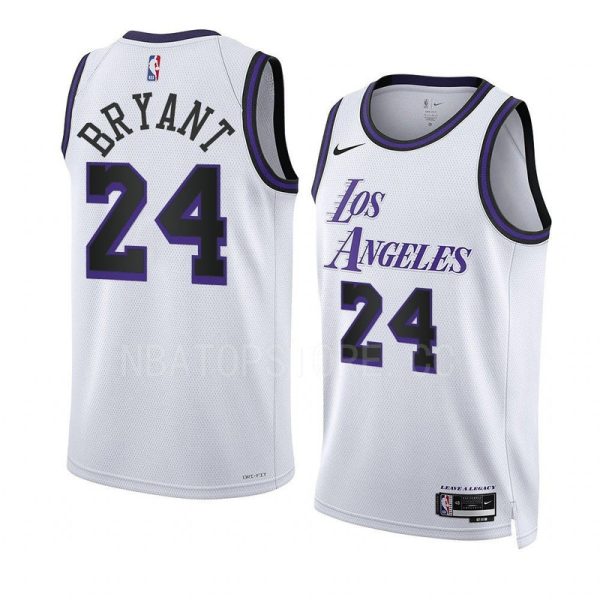 Maillot unisexe Los Angeles Lakers Kobe Bryant Nike Swingman blanc - City Edition - Boutique officielle de maillots NBA