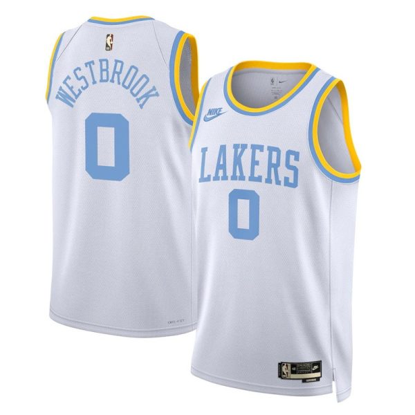 Maillot unisexe Los Angeles Lakers Russell Westbrook Nike Swingman blanc - Édition classique - Boutique officielle de maillots NBA