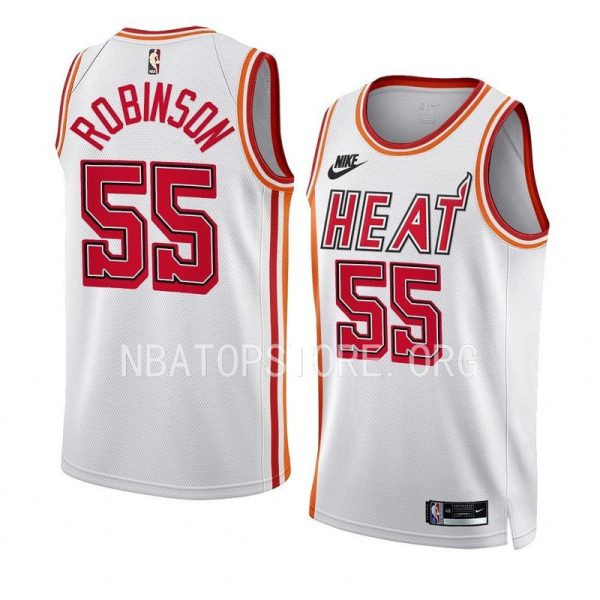 Maillot unisexe Miami Heat Duncan Robinson Nike Swingman blanc - Édition classique - Boutique officielle de maillots NBA