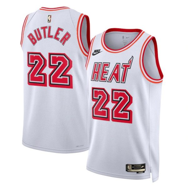 Maillot unisexe Miami Heat Jimmy Butler Nike Swingman blanc - Édition classique - Boutique officielle de maillots NBA