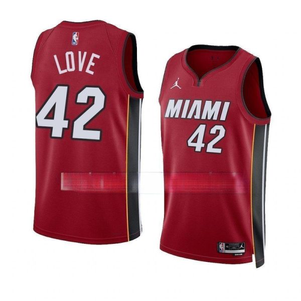 Maillot unisexe Miami Heat Kevin Love Jordan Swingman rouge - Édition Statement - Boutique officielle de maillots NBA