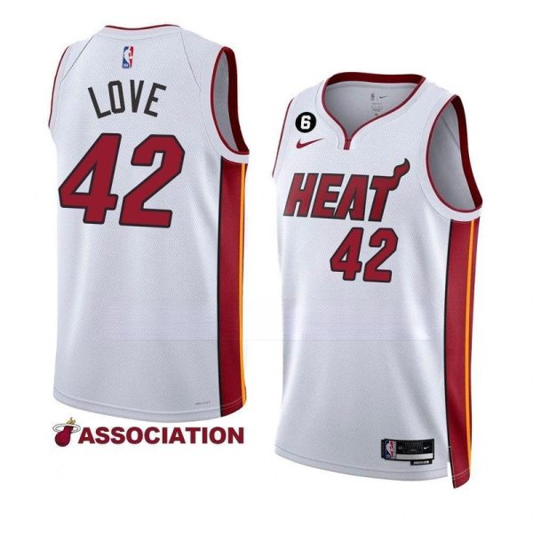 Maillot unisexe Miami Heat Kevin Love Nike Swingman blanc - Édition Association - Boutique officielle de maillots NBA