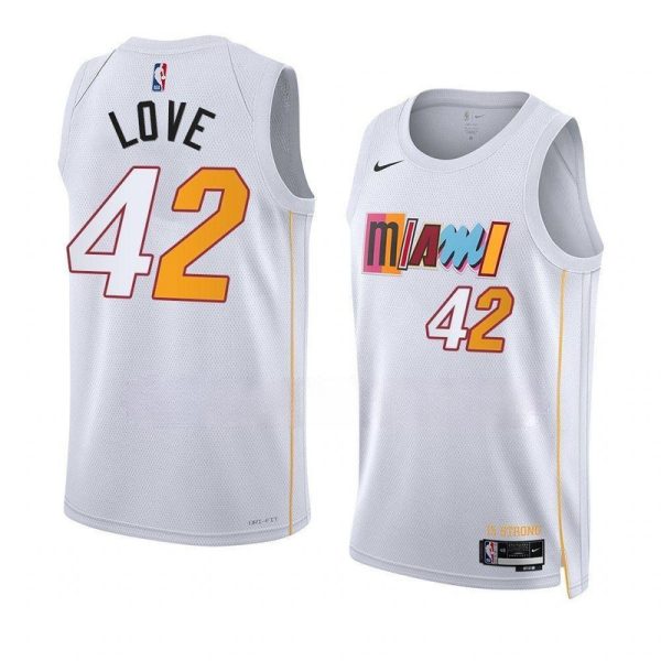 Maillot unisexe Miami Heat Kevin Love Nike Swingman blanc - City Edition - Boutique officielle de maillots NBA