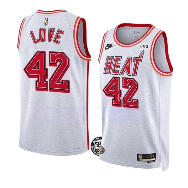Maillot unisexe Miami Heat Kevin Love Nike Swingman blanc - Édition classique - Boutique officielle de maillots NBA