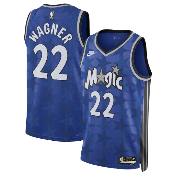 Maillot unisexe Orlando Magic Franz Wagner Nike Bleu 2023-24 Swingman - Édition Classique - Boutique officielle de maillots NBA