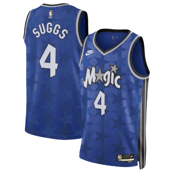 Maillot Swingman unisexe Orlando Magic Jalen Suggs Nike bleu 2023-24 - Édition classique - Boutique officielle de maillots NBA
