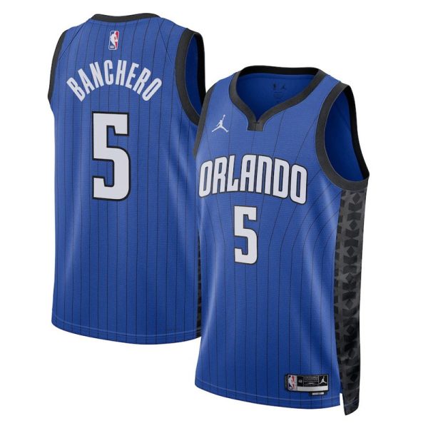 Maillot unisexe Orlando Magic Paolo Banchero Jordan Swingman bleu - Édition Statement - Boutique officielle de maillots NBA