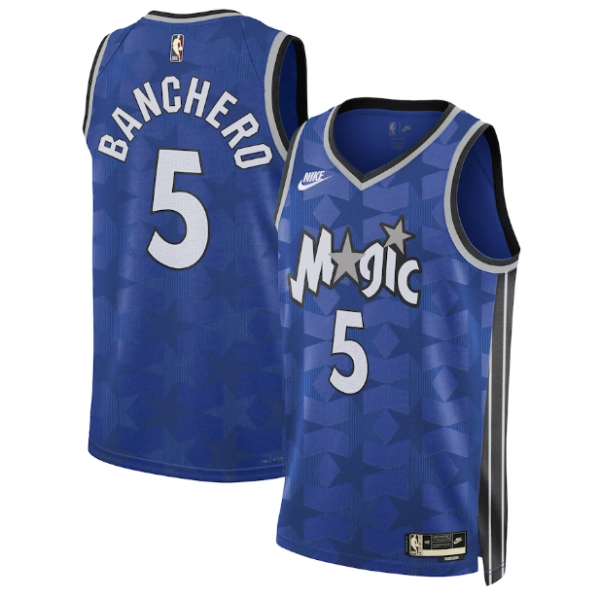 Maillot unisexe Orlando Magic Paolo Banchero Nike Bleu Swingman 2023-24 - Édition classique - Boutique officielle de maillots NBA