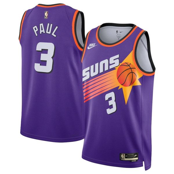Maillot unisexe Phoenix Suns Chris Paul Nike Purple Swingman - Édition classique - Boutique officielle de maillots NBA