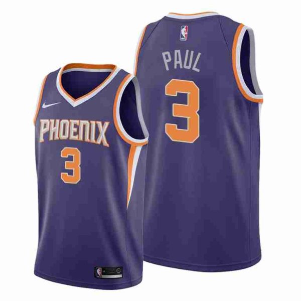 Maillot Nike Swingman violet Chris Paul des Phoenix Suns unisexe - Édition Icon - Boutique officielle de maillots NBA