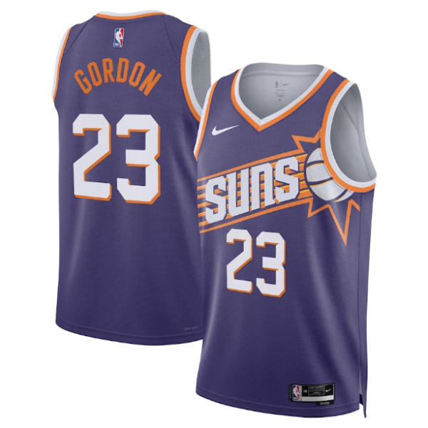 Maillot Nike Swingman violet Eric Gordon des Phoenix Suns unisexe - Édition Icon - Boutique officielle de maillots NBA
