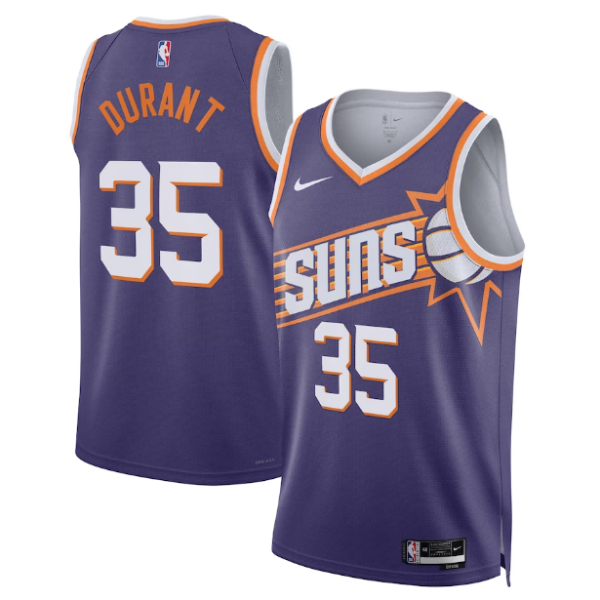 Maillot unisexe Phoenix Suns Kevin Durant Nike Purple Swingman - Édition Icon - Boutique officielle de maillots NBA