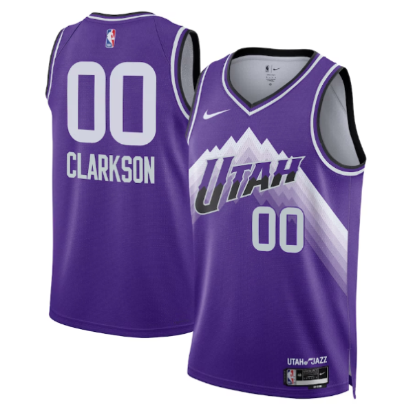 Maillot unisexe Utah Jazz Jordan Clarkson Nike Violet 2023-24 Swingman - City Edition - Boutique officielle de maillots NBA