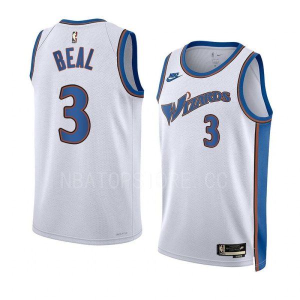 Maillot Nike Swingman blanc unisexe des Washington Wizards Bradley Beal - Édition classique - Boutique officielle de maillots NBA